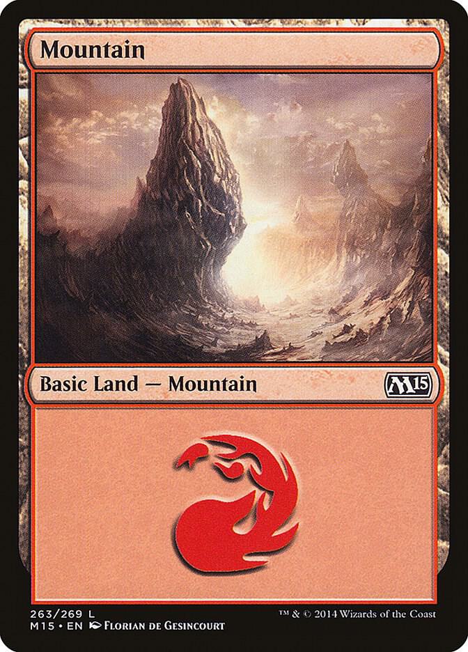 Mountain (263) card image