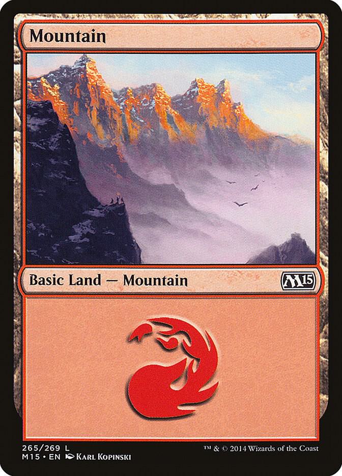 Mountain (265) card image