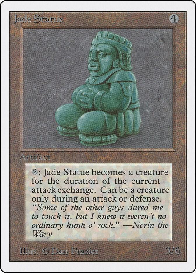 Jade Statue card image