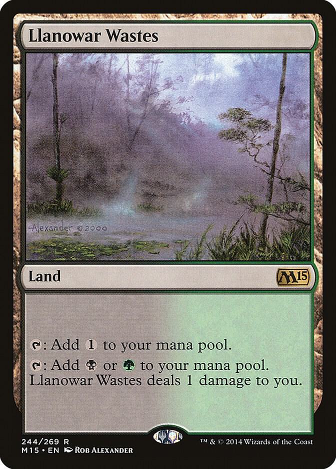 Llanowar Wastes card image