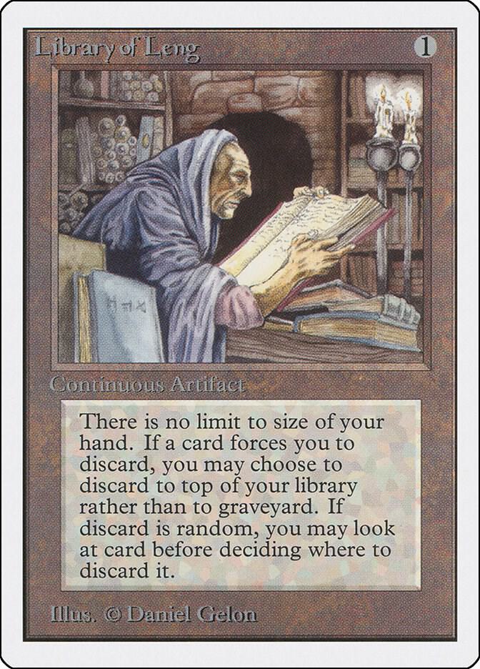 Library of Leng card image