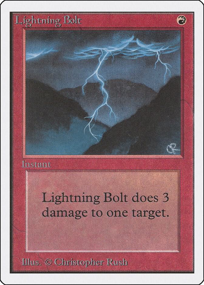 Lightning Bolt card image