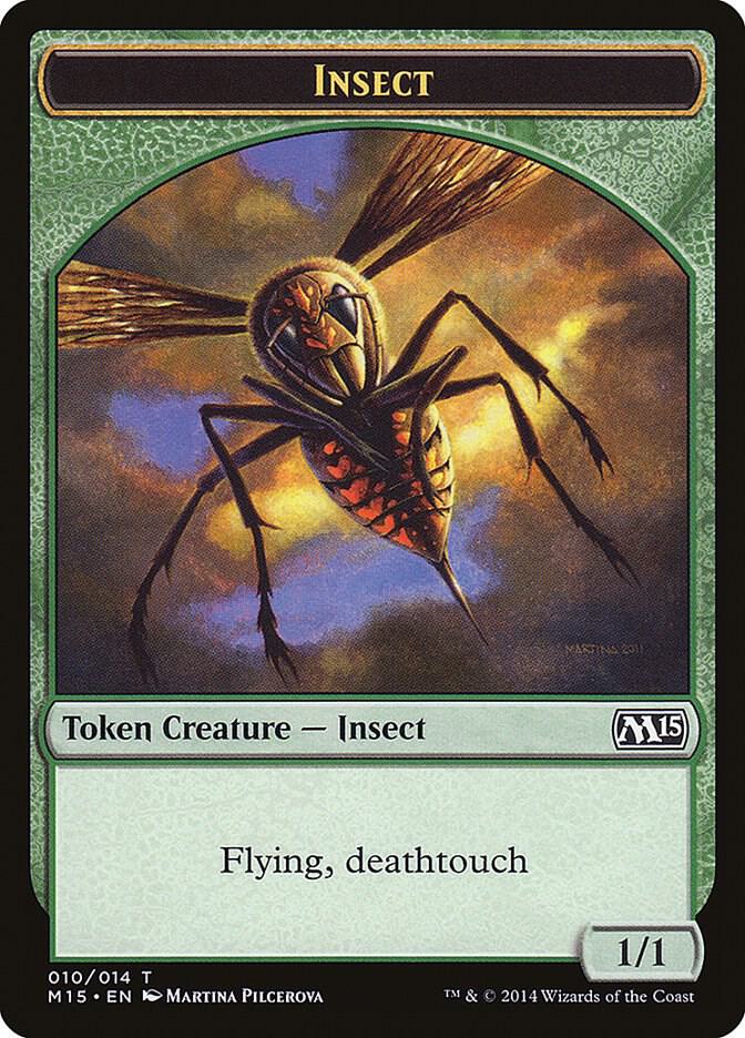 Insect Token (Deathtouch) card image
