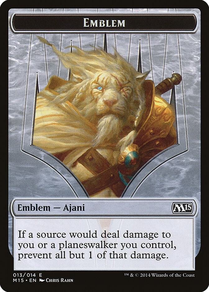 Emblem - Ajani Steadfast card image