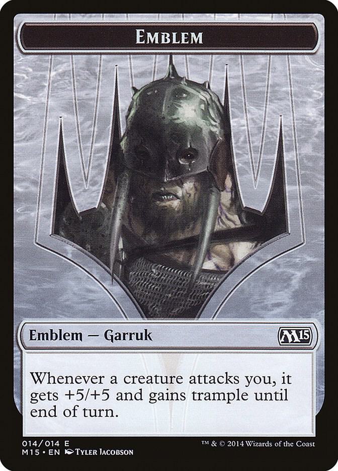 Emblem - Garruk, Apex Predator card image