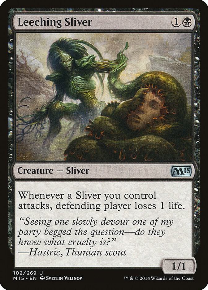 Leeching Sliver card image