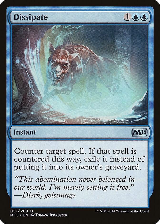 Dissipate card image