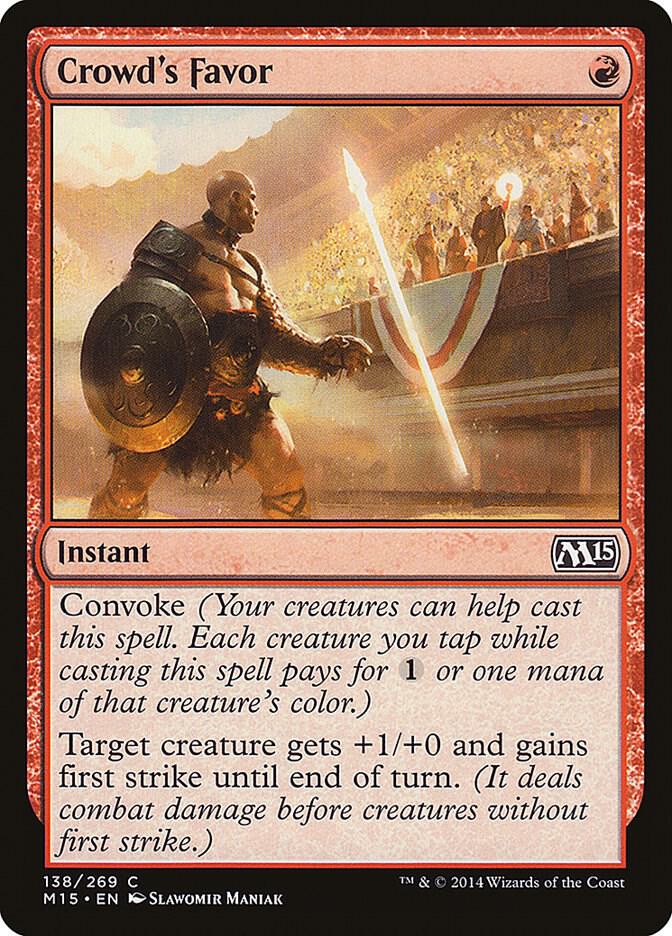 Crowd's Favor card image