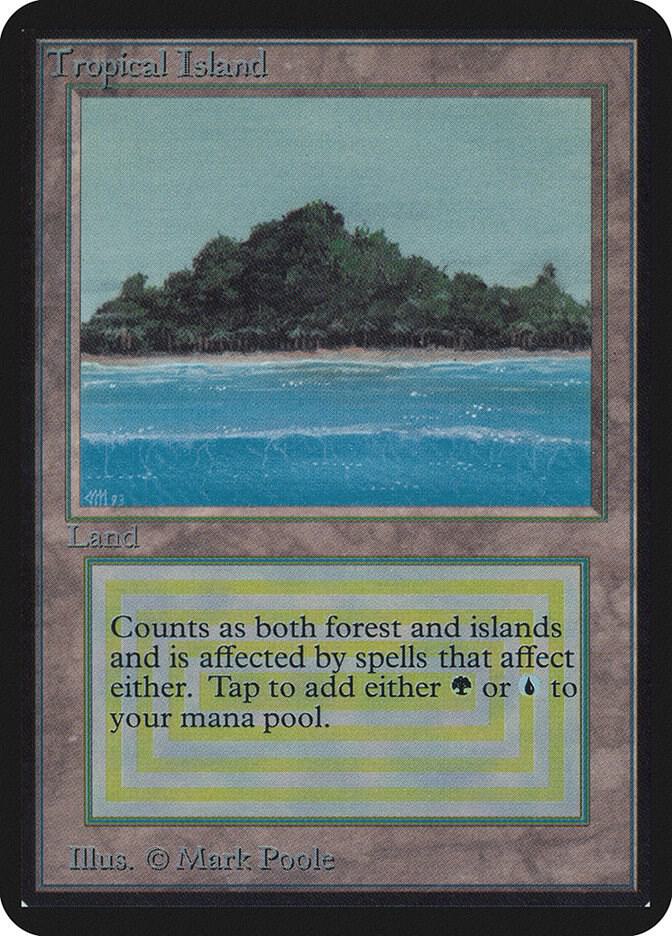 Tropical Island card image