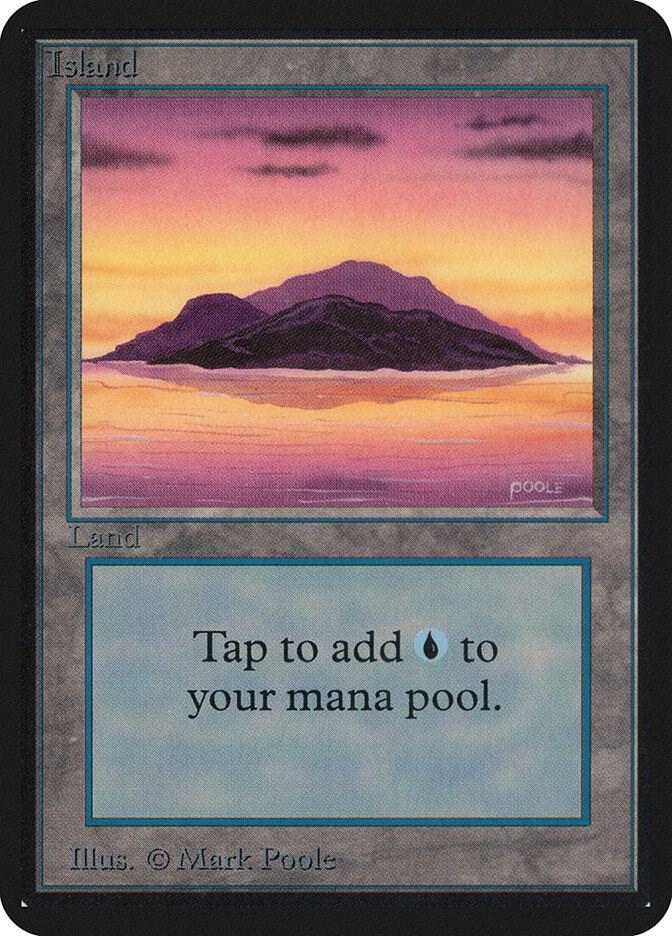 Island (A) card image