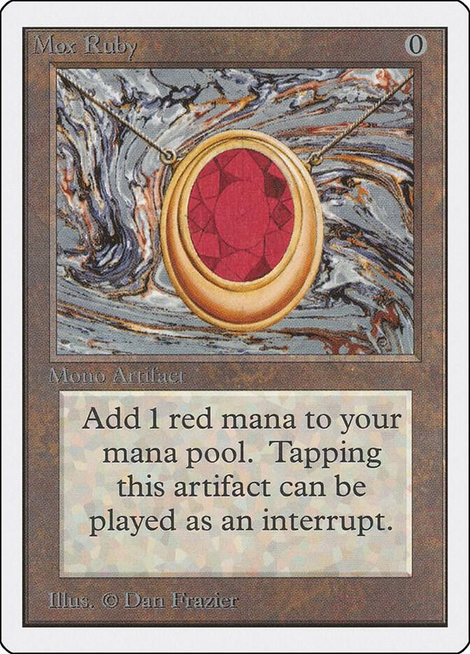 Mox Ruby card image