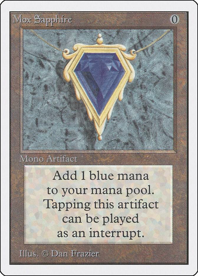 Mox Sapphire card image