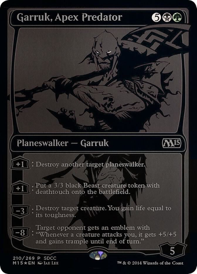 Garruk, Apex Predator (SDCC 2014 Exclusive) card image
