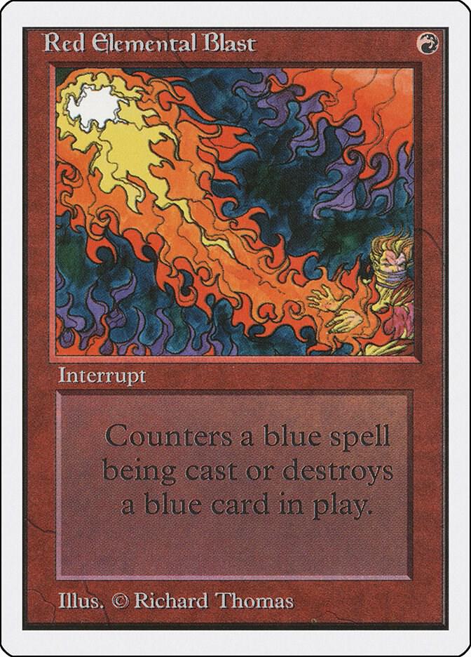 Red Elemental Blast card image