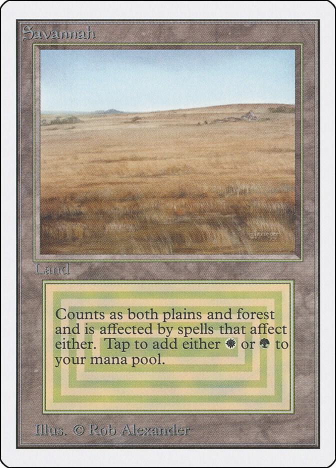Savannah card image