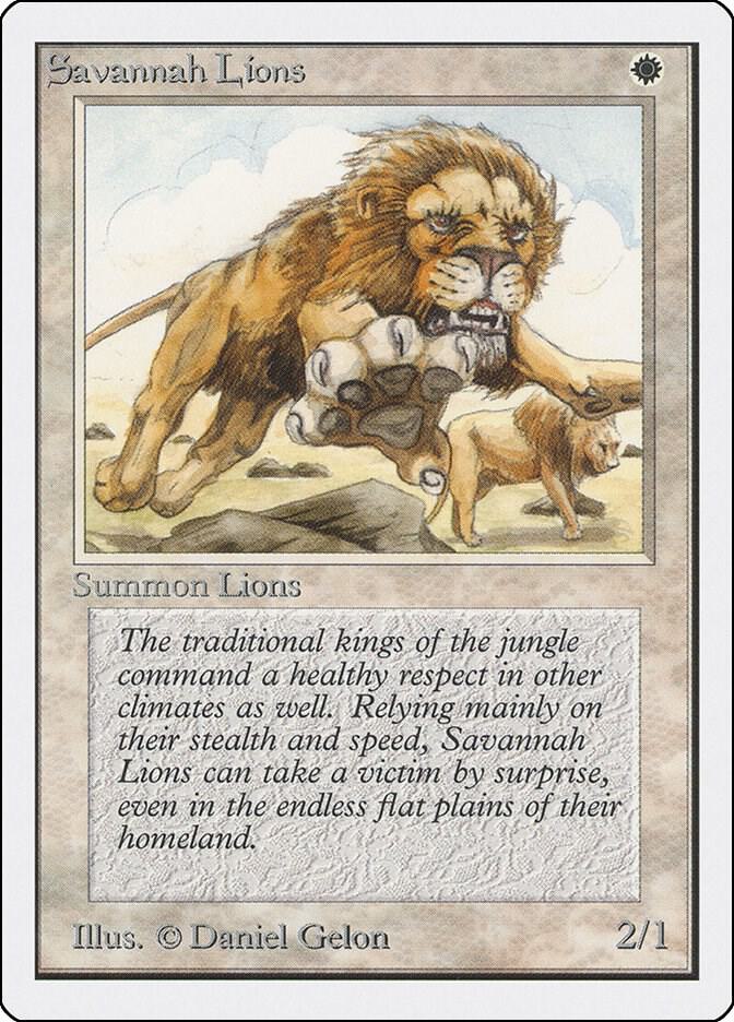 Savannah Lions card image