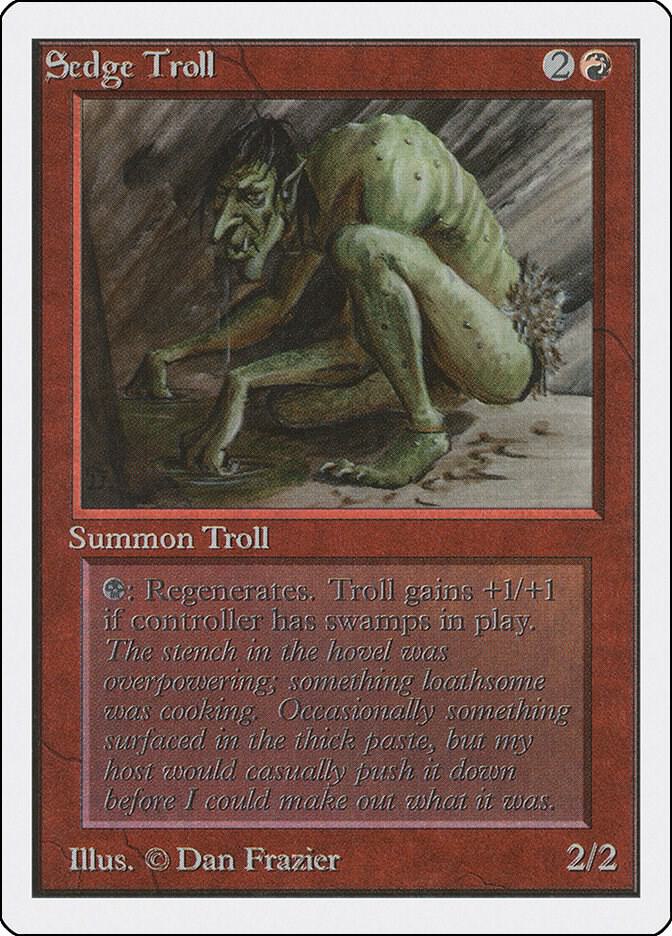 Sedge Troll card image