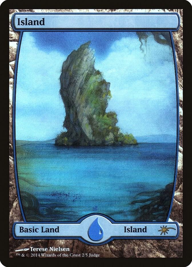 Island - Full Art (2) card image