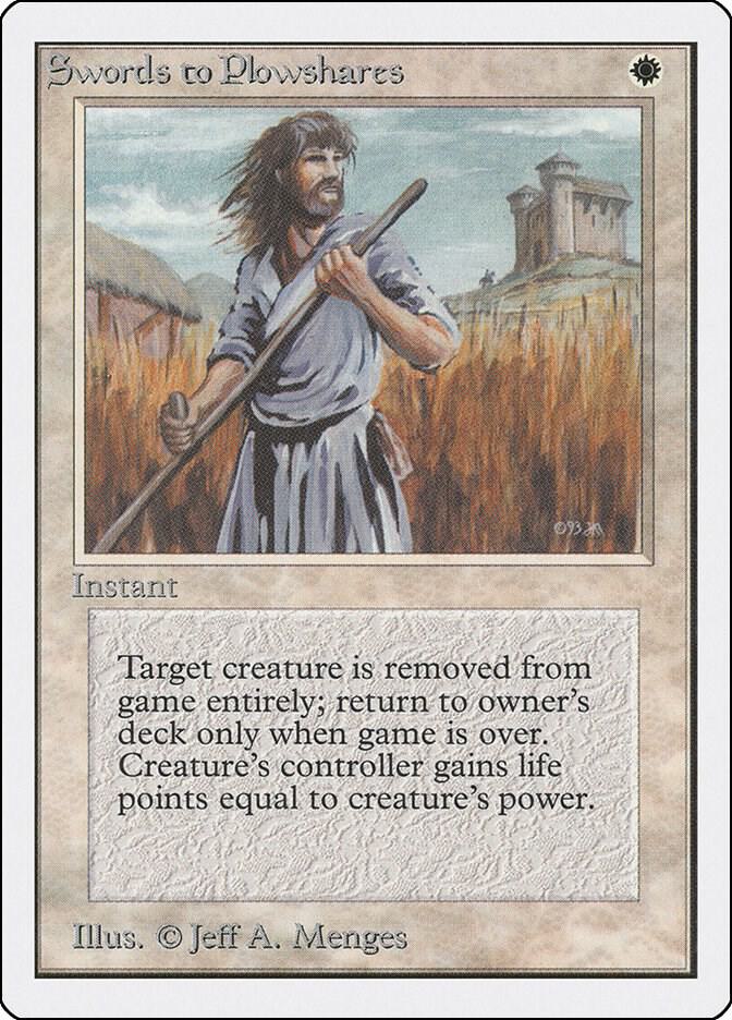 Swords to Plowshares card image