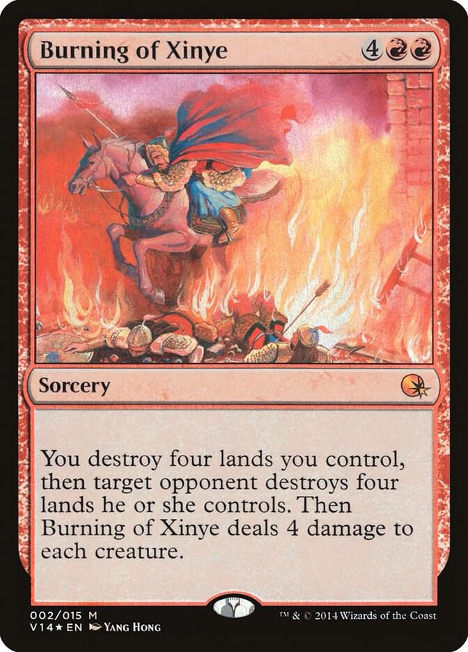 Burning of Xinye card image