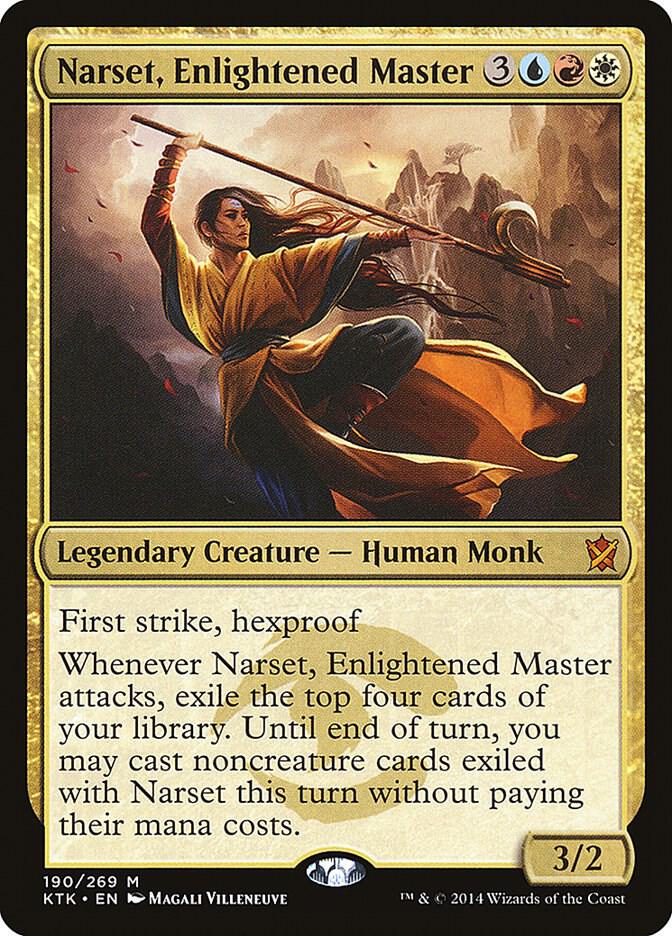 Narset, Enlightened Master card image