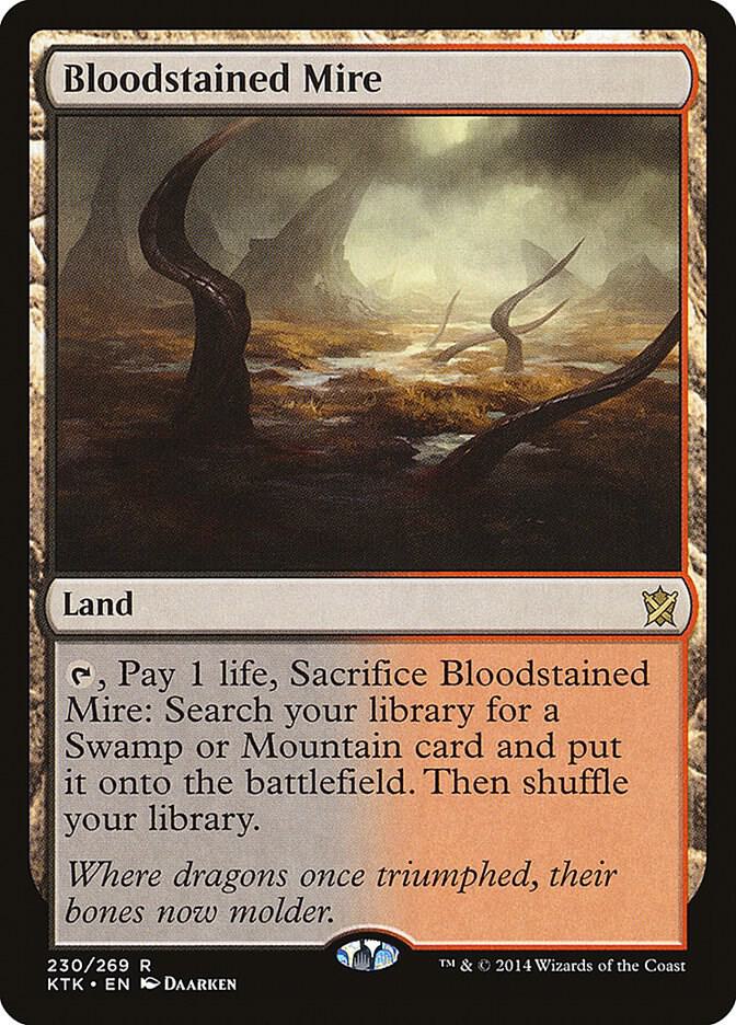 Bloodstained Mire card image