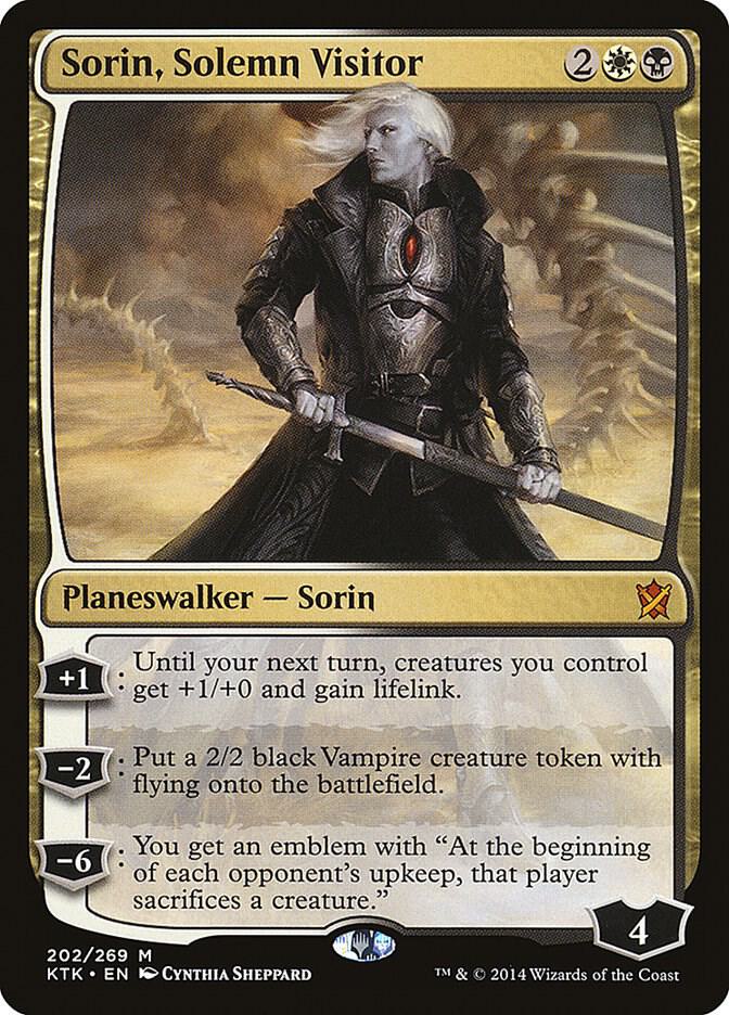 Sorin, Solemn Visitor card image