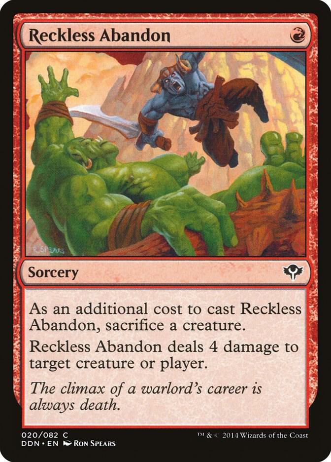 Reckless Abandon card image