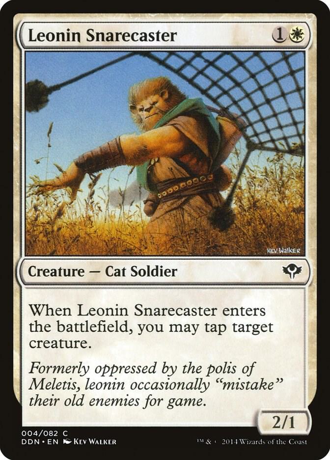 Leonin Snarecaster card image