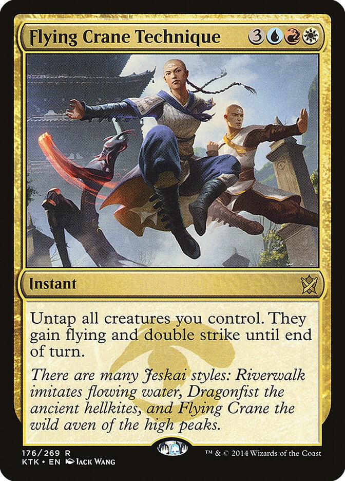 Flying Crane Technique card image
