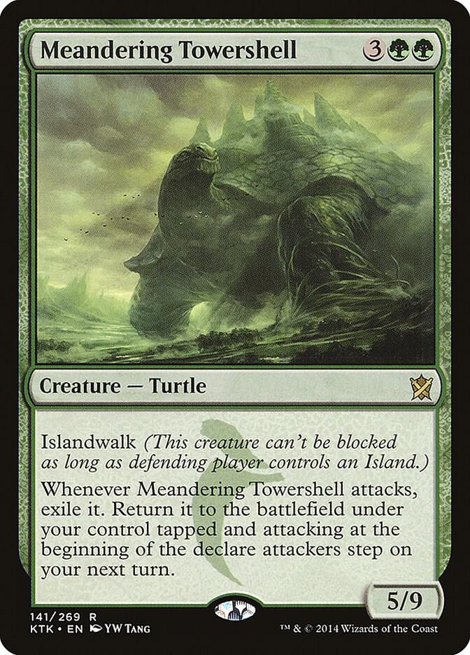 Meandering Towershell card image