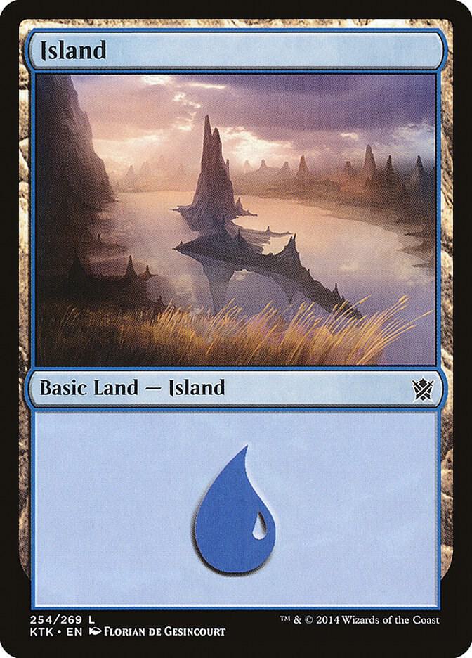 Island (254) card image