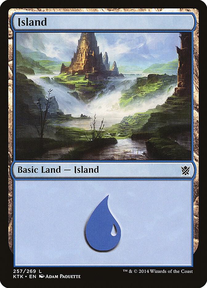 Island (257) card image