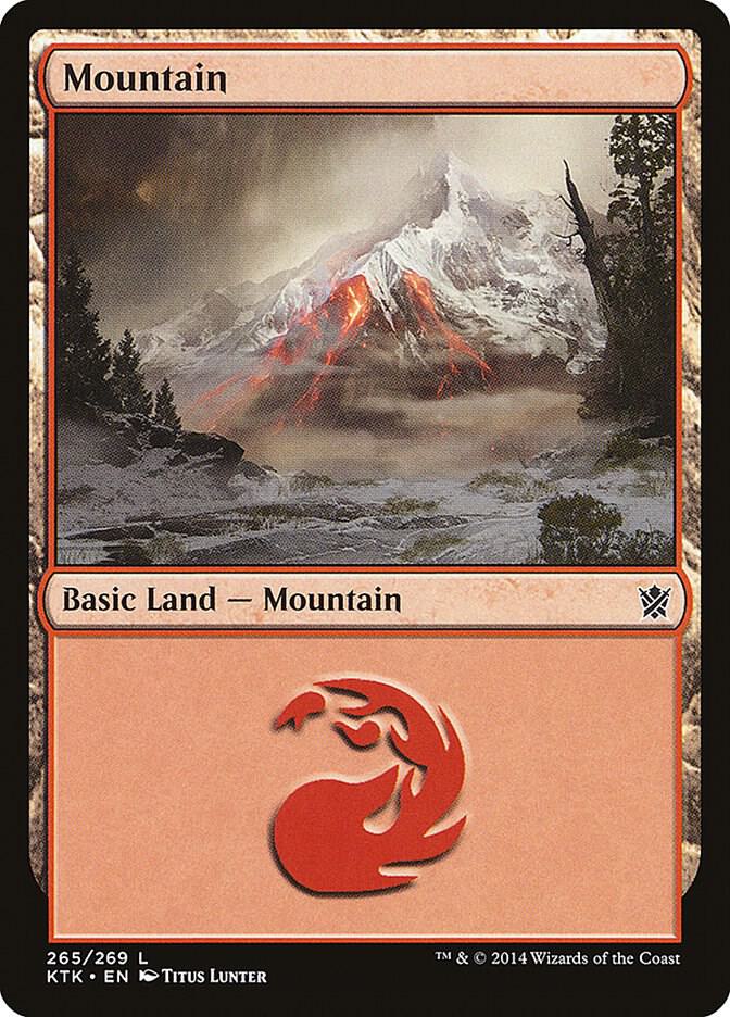 Mountain (265) card image