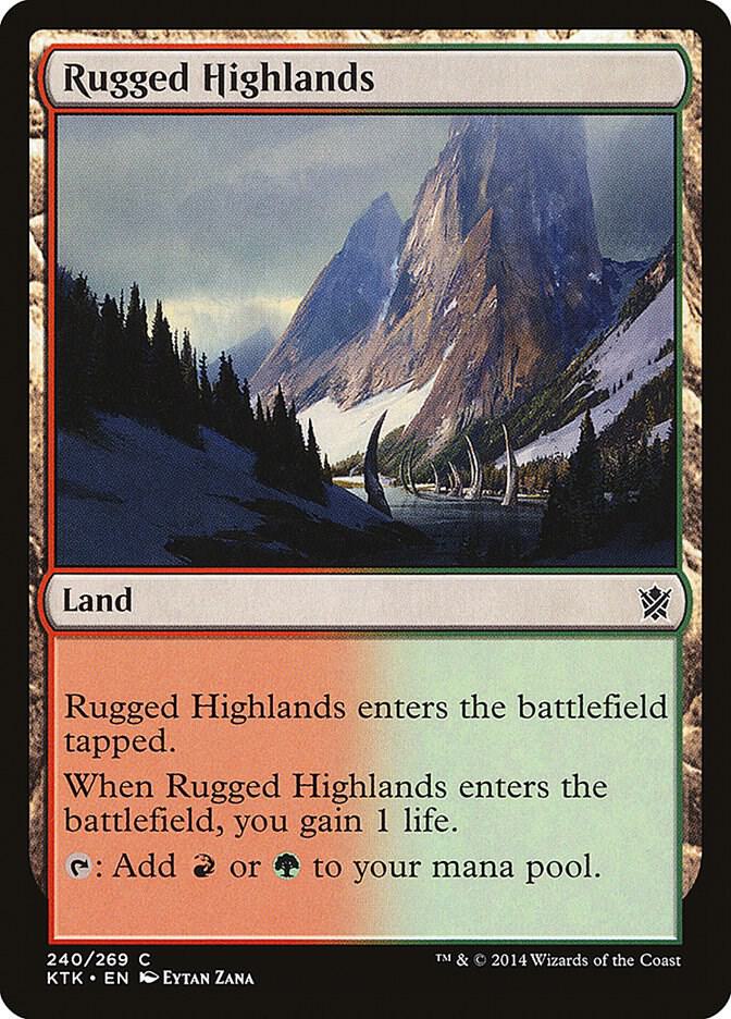 Rugged Highlands card image