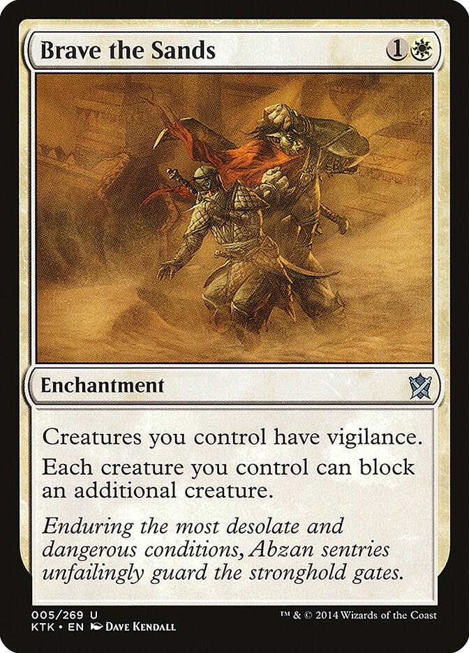 Brave the Sands card image