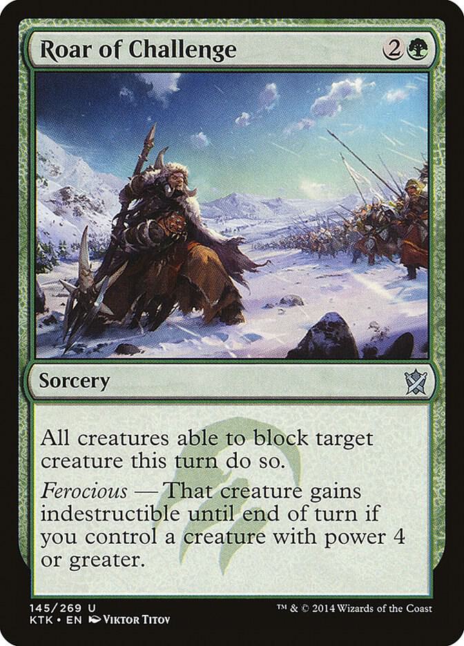 Roar of Challenge card image