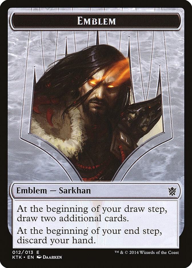 Emblem - Sarkhan, the Dragonspeaker card image