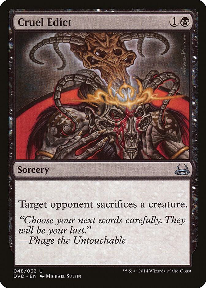 Cruel Edict card image
