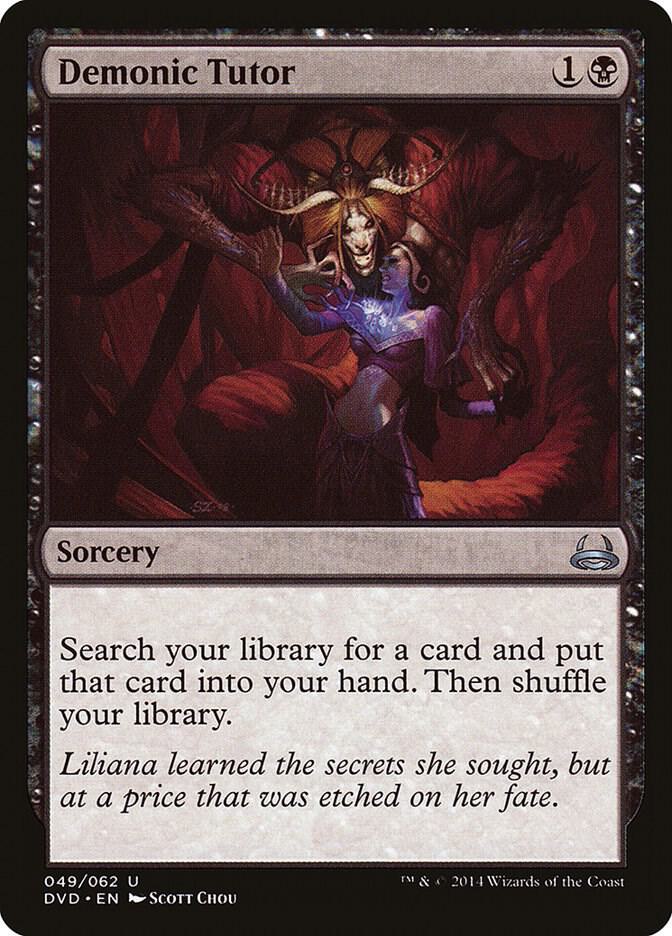 Demonic Tutor card image