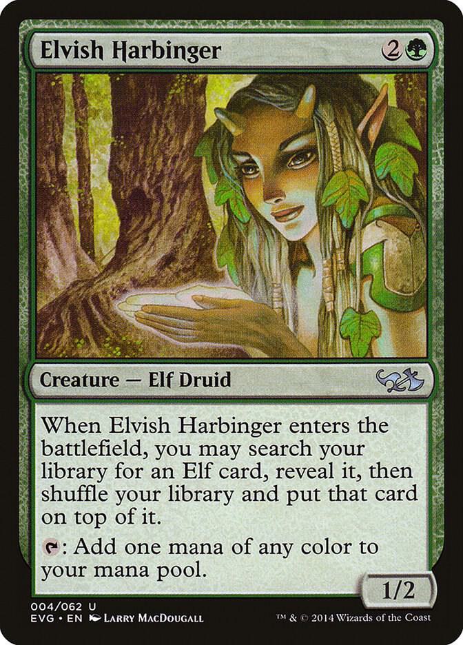 Elvish Harbinger card image