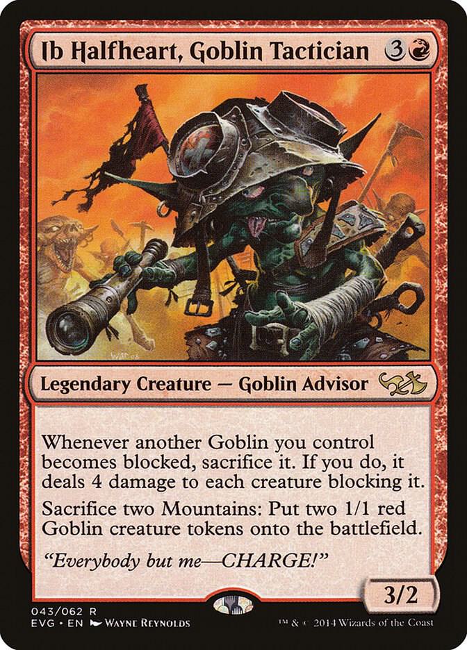 Ib Halfheart, Goblin Tactician card image