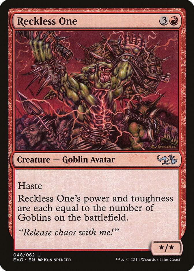 Reckless One card image