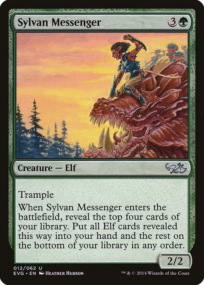 Sylvan Messenger card image