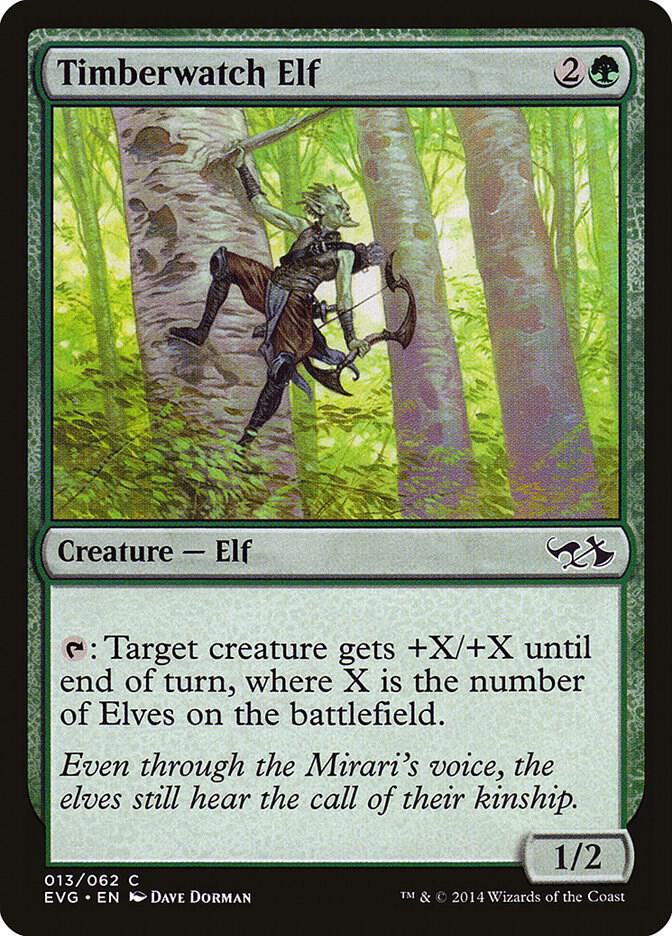 Timberwatch Elf card image