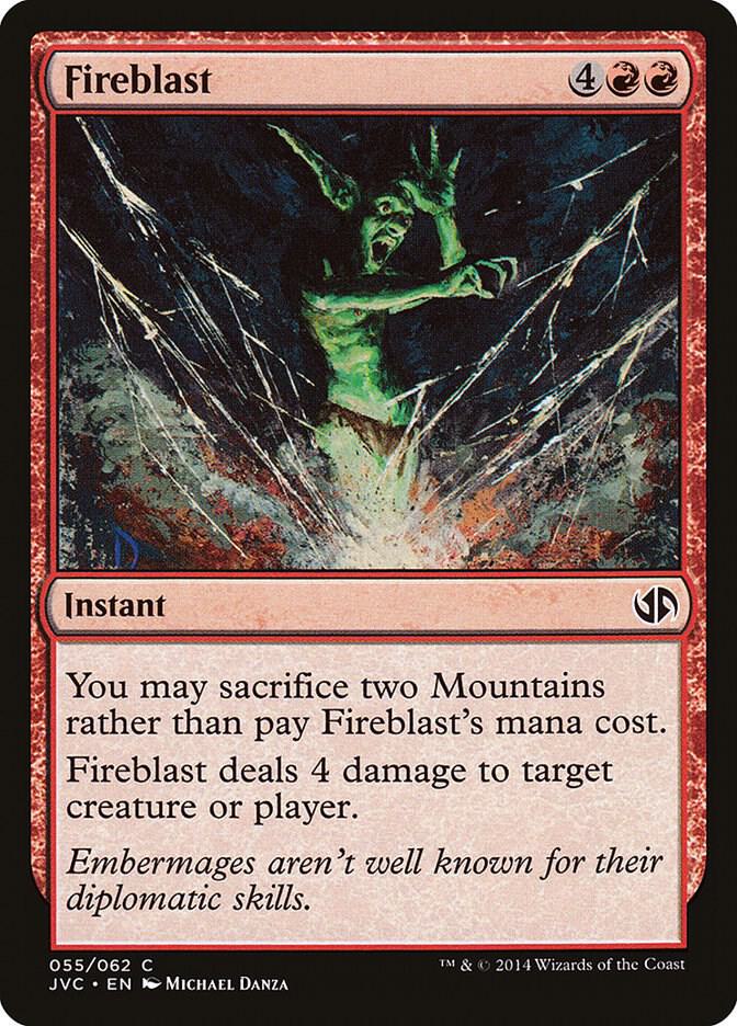 Fireblast card image