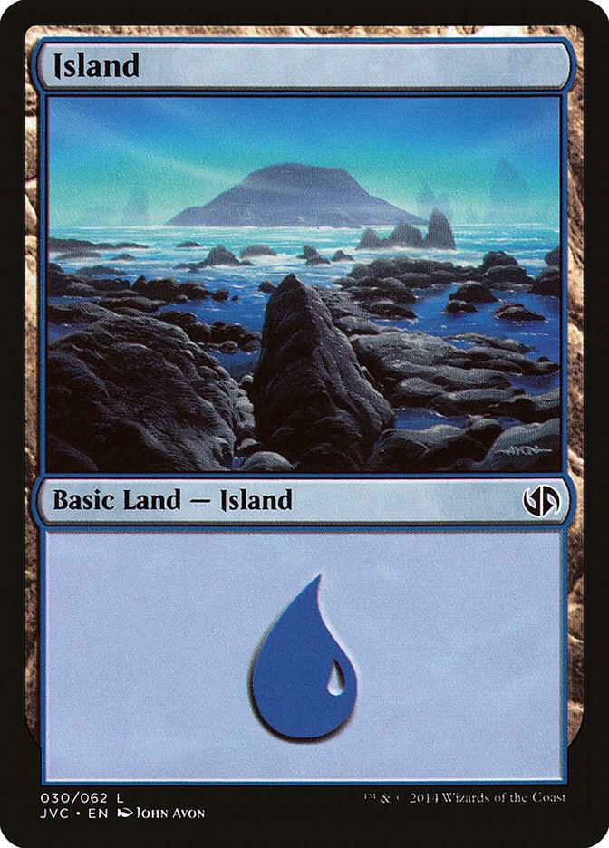 Island (030) (JVC) card image