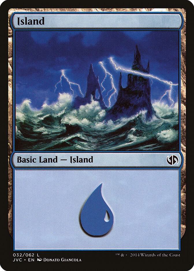 Island (032) (JVC) card image