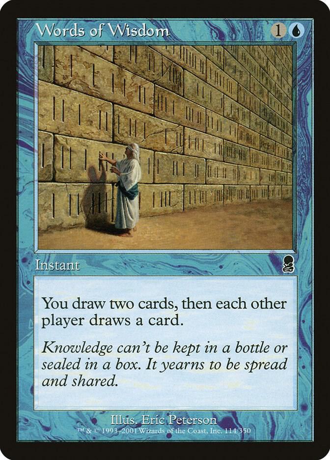 Words of Wisdom card image
