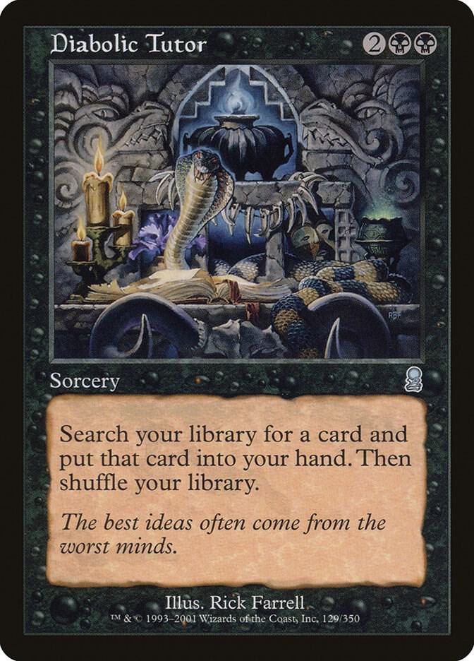 Diabolic Tutor card image